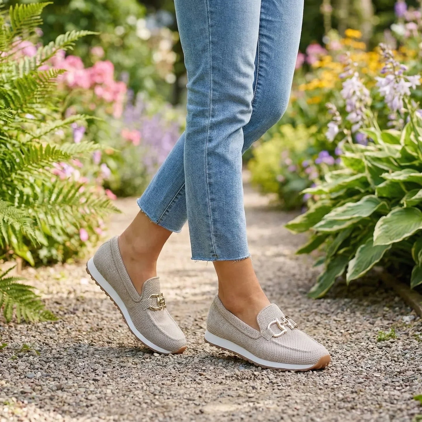 Bianca | Zapatillas tipo mocasín