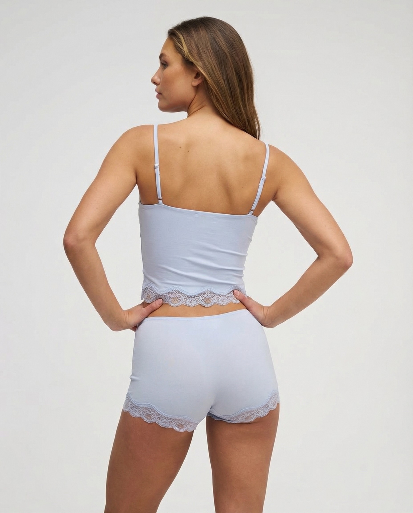 Conjunto de encaje Soft Nights