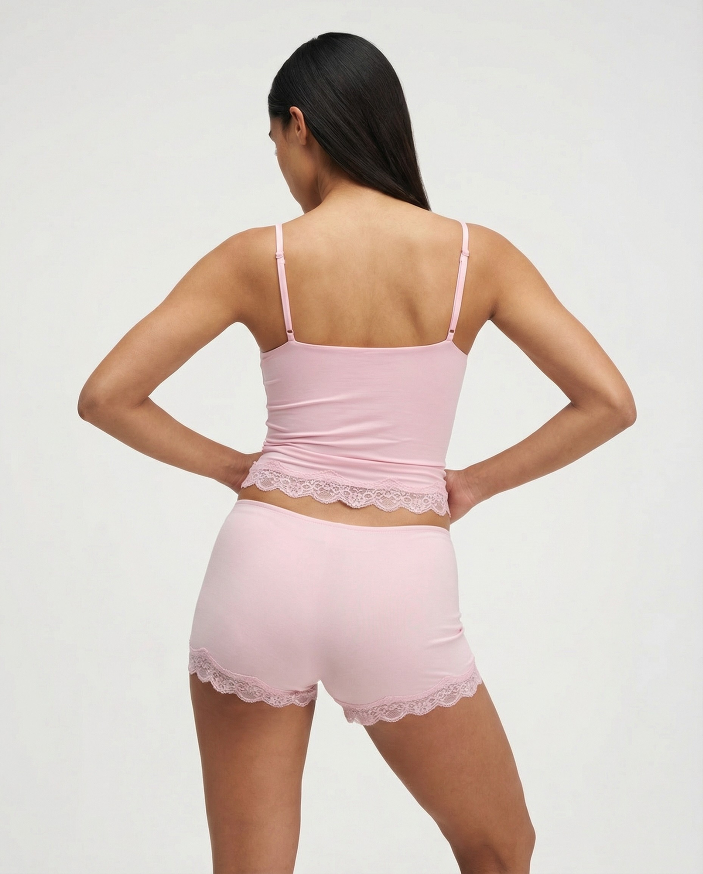Conjunto de encaje Soft Nights