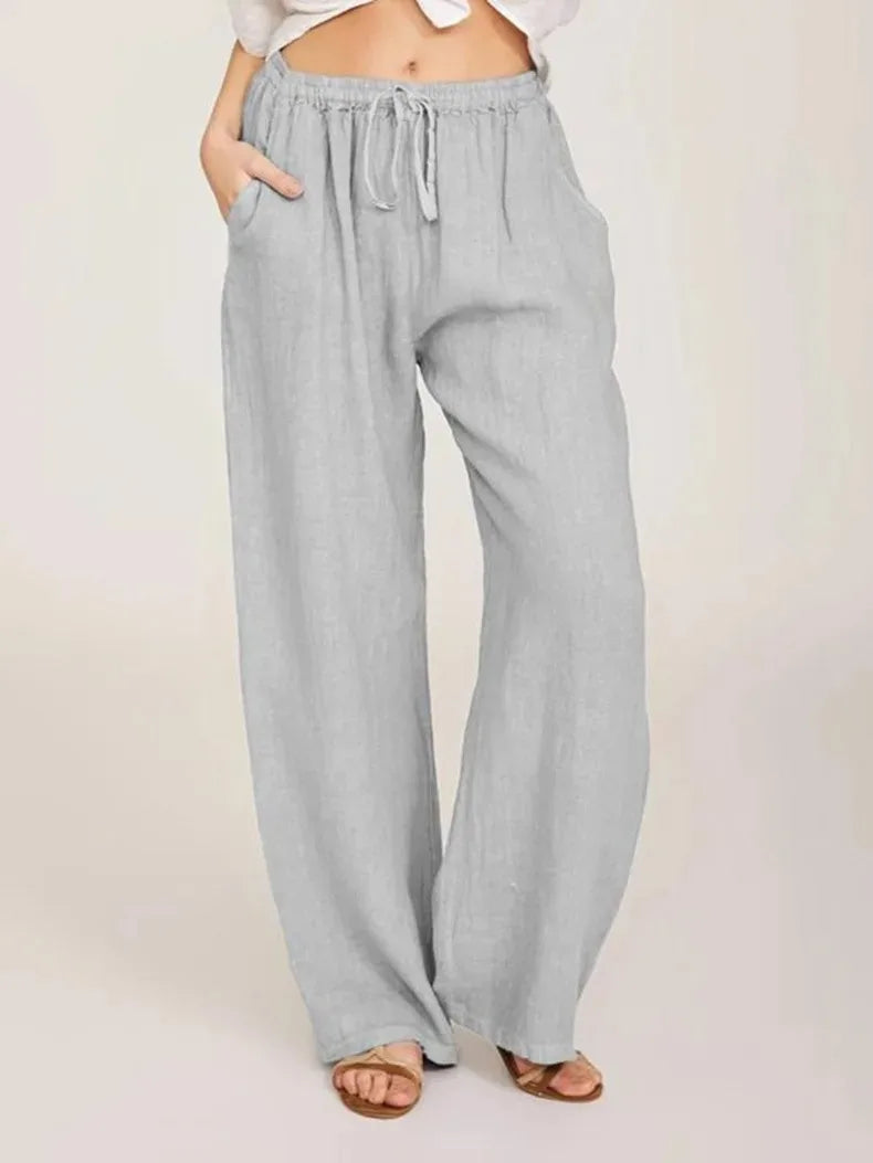 Pantalones de lino para mujer