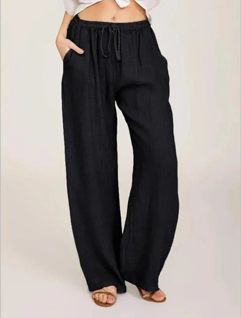 Pantalones de lino para mujer