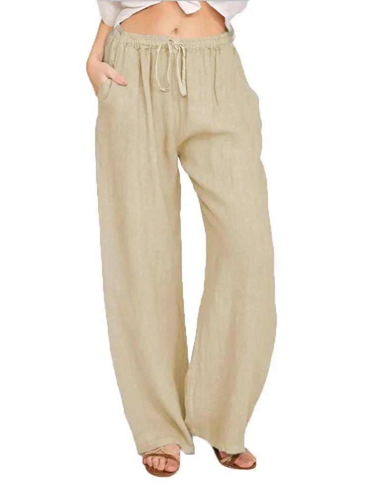 Pantalones de lino para mujer