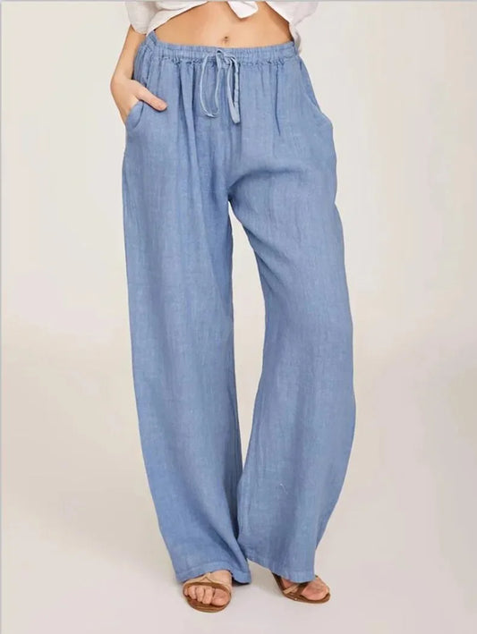 Pantalones de lino para mujer