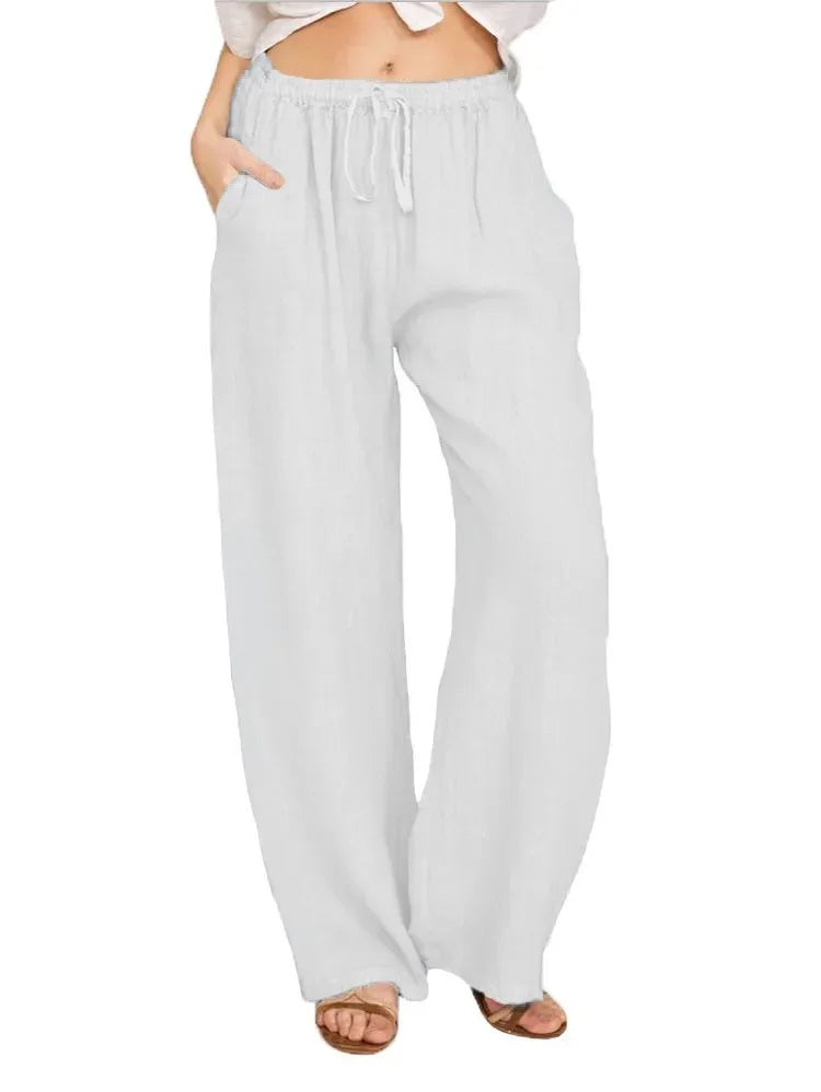 Pantalones de lino para mujer
