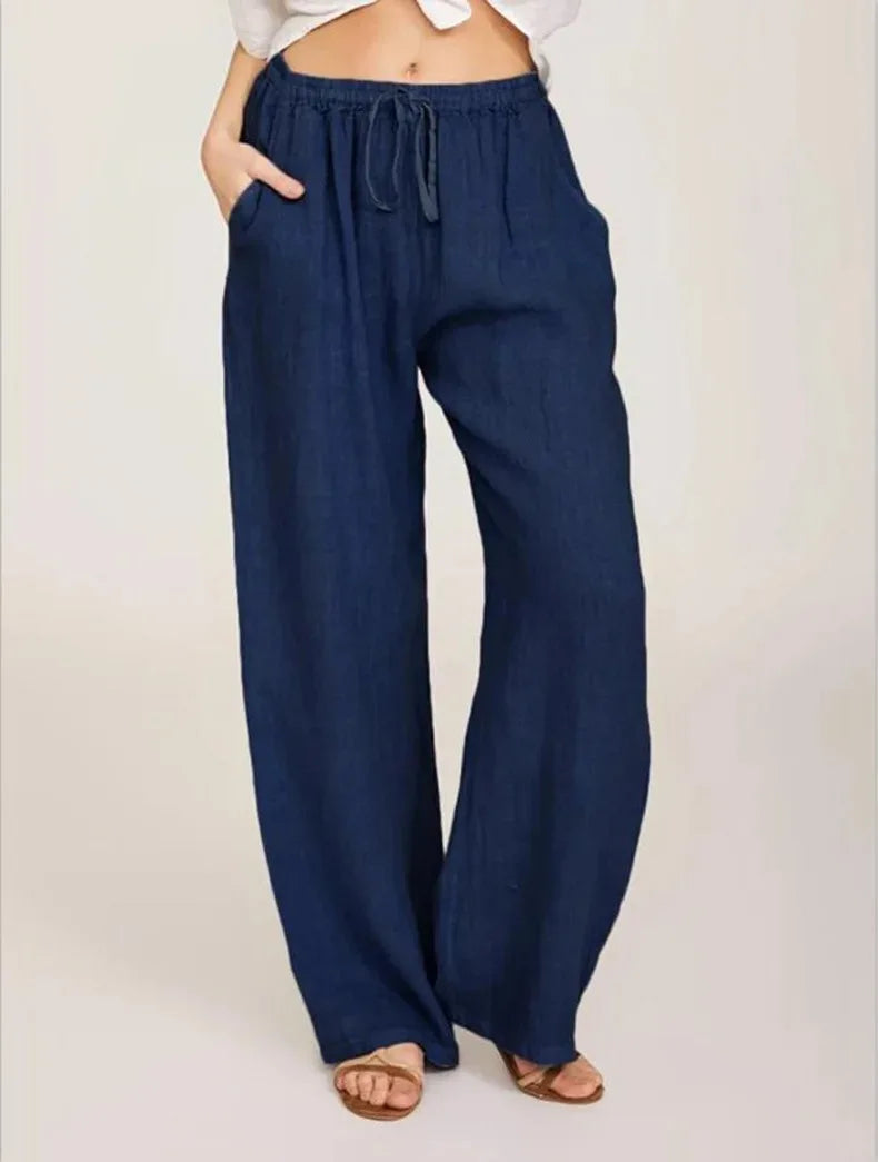 Pantalones de lino para mujer
