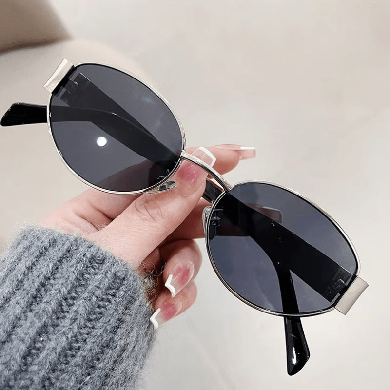Gafas de sol ovaladas clásicas