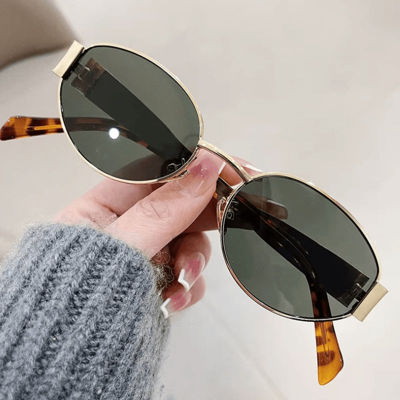 Gafas de sol ovaladas clásicas