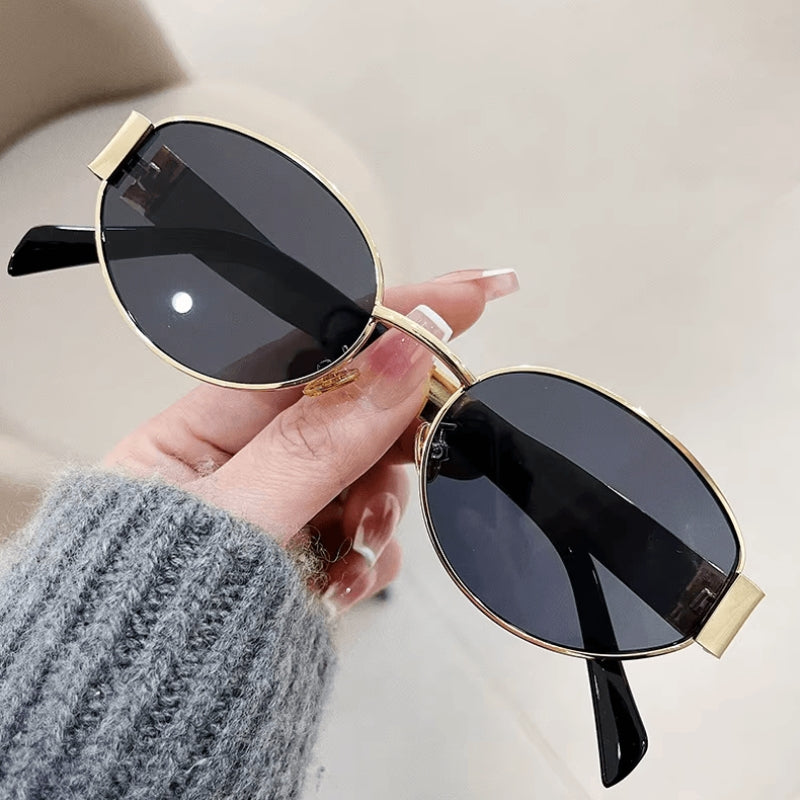 Gafas de sol ovaladas clásicas