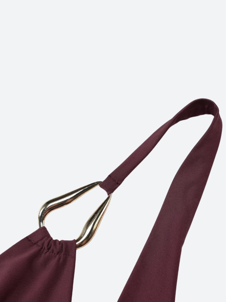 Top con cuello vuelto