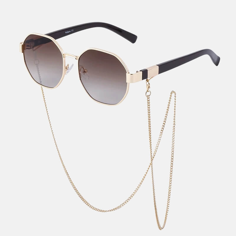 Gafas de sol con montura octogonal