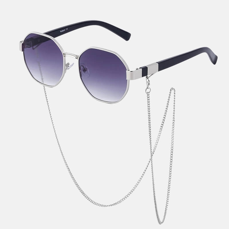 Gafas de sol con montura octogonal