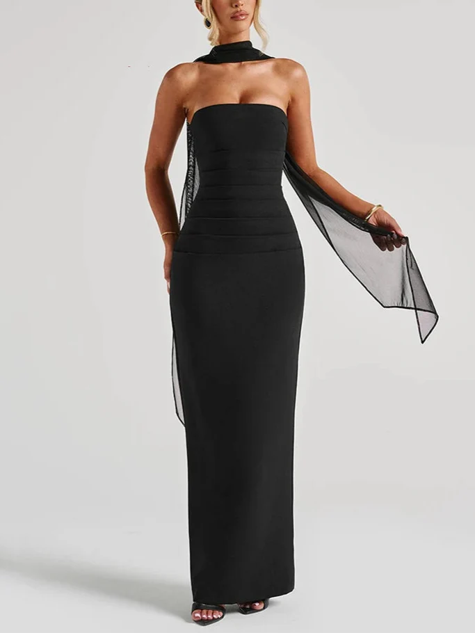 Vestido largo elegante