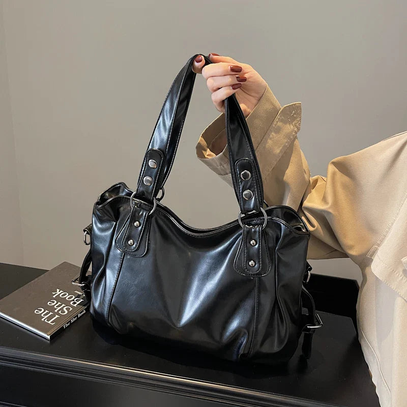Bolso retro de PU para mujer