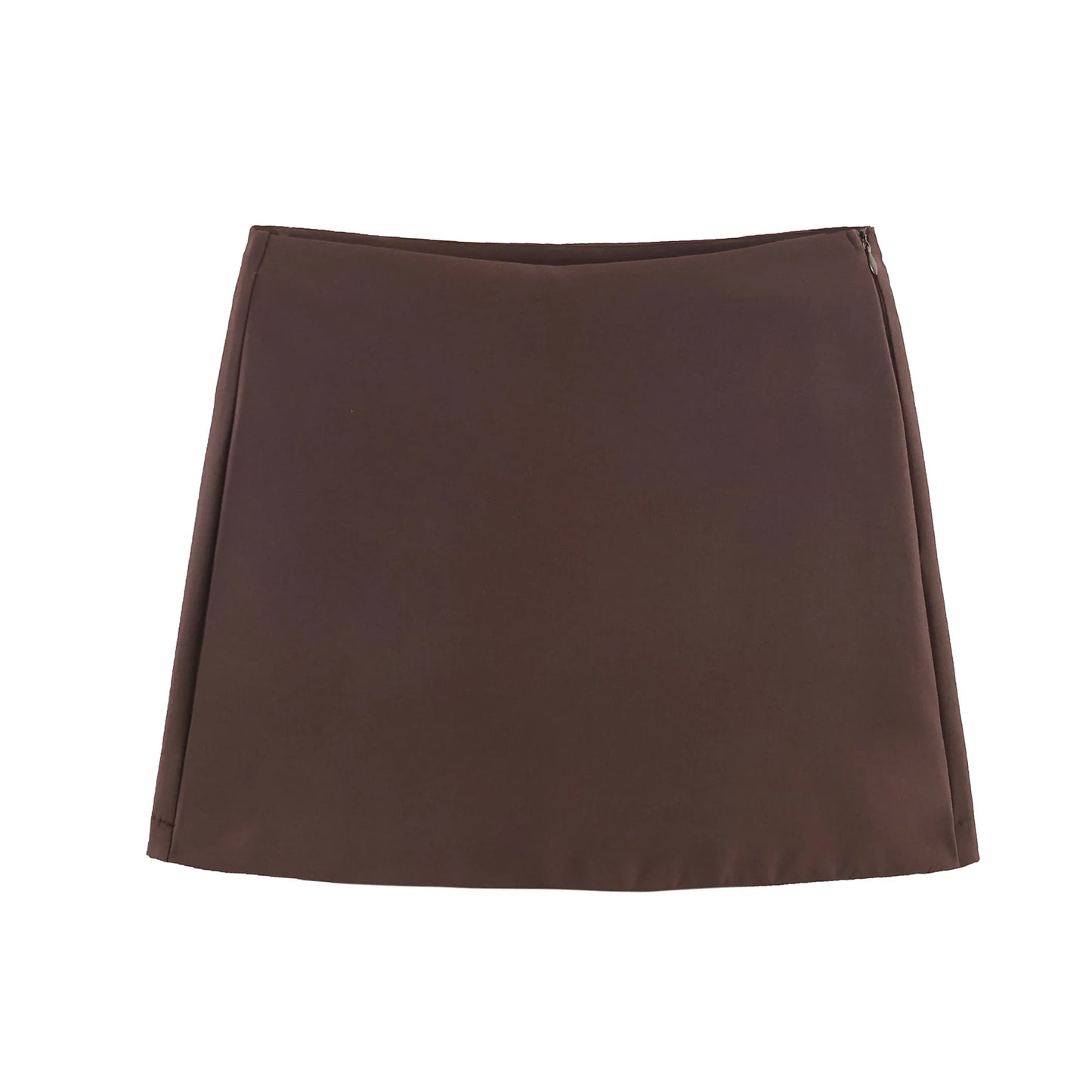 Falda-pantalón de cintura alta para primavera