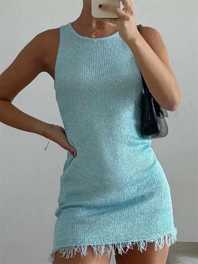Vestido transparente Mireia