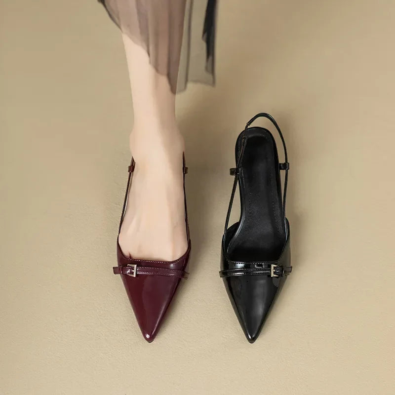 Zapatos de tacón medio