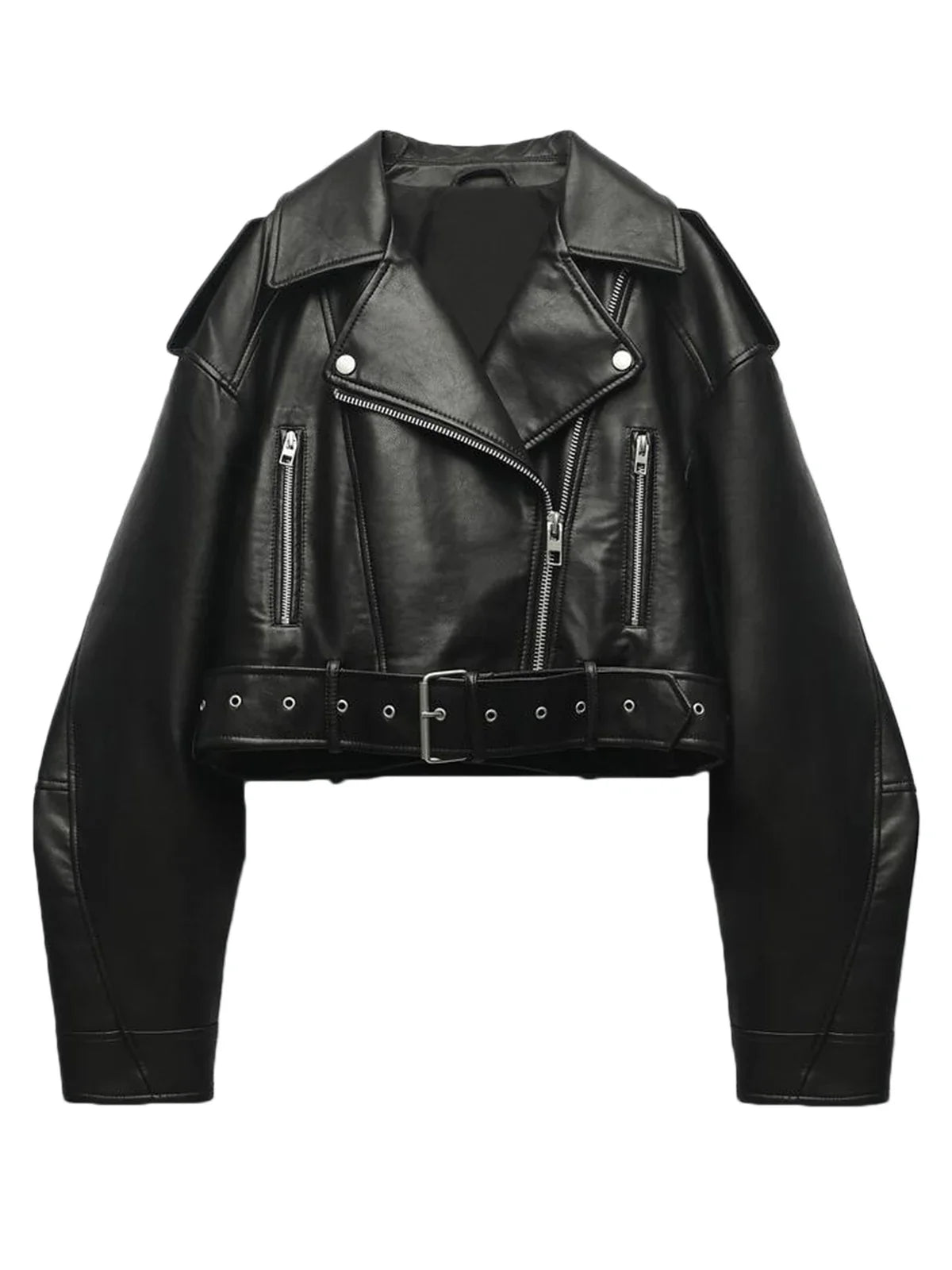 Chaqueta de cuero para mujer