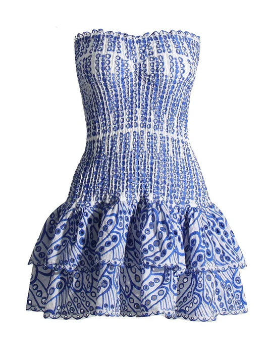 Vestido sin tirantes Julia