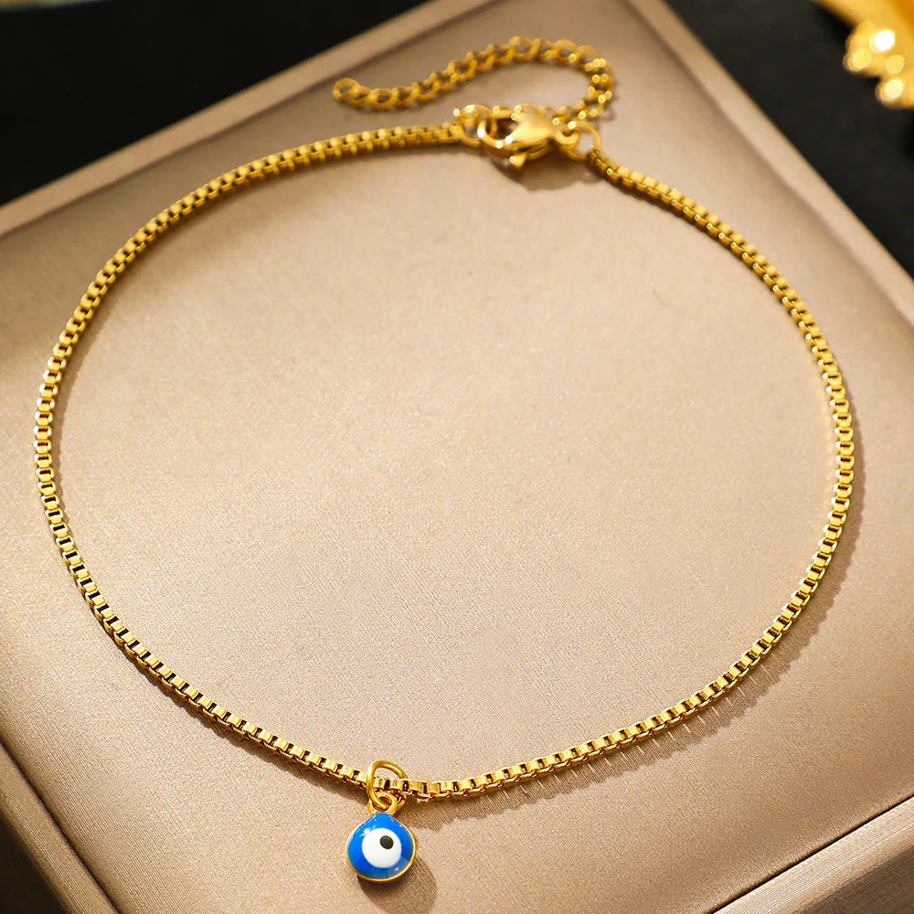 Tobillera Ojo azul
