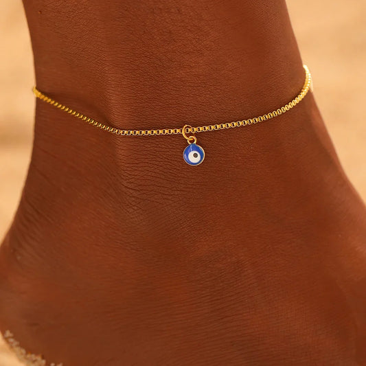 Tobillera Ojo azul