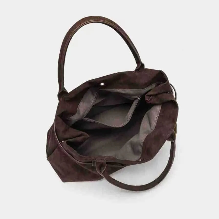 Bolso vintage marrón para mujer