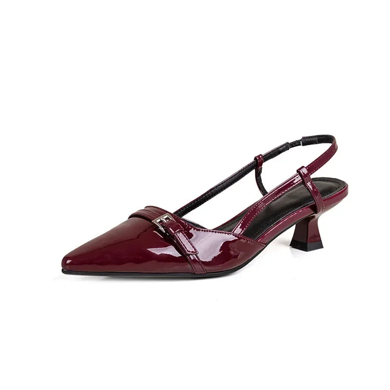 Zapatos de tacón medio