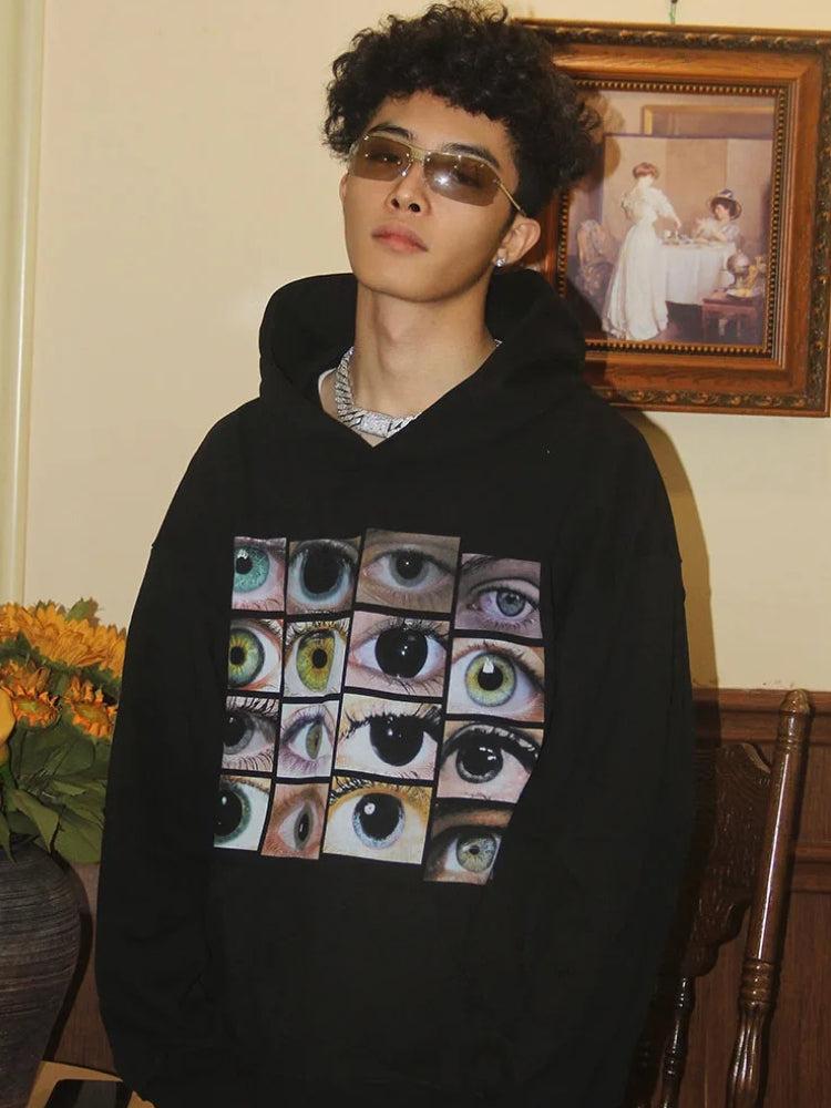Sudadera con capucha Eyes