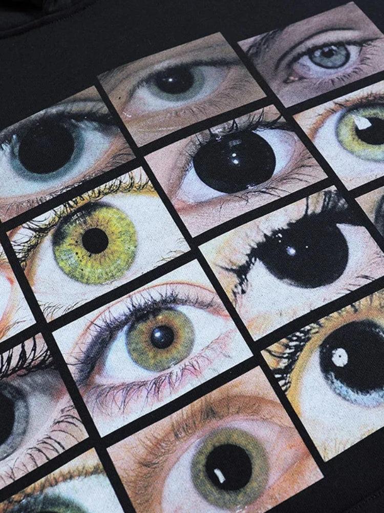 Sudadera con capucha Eyes