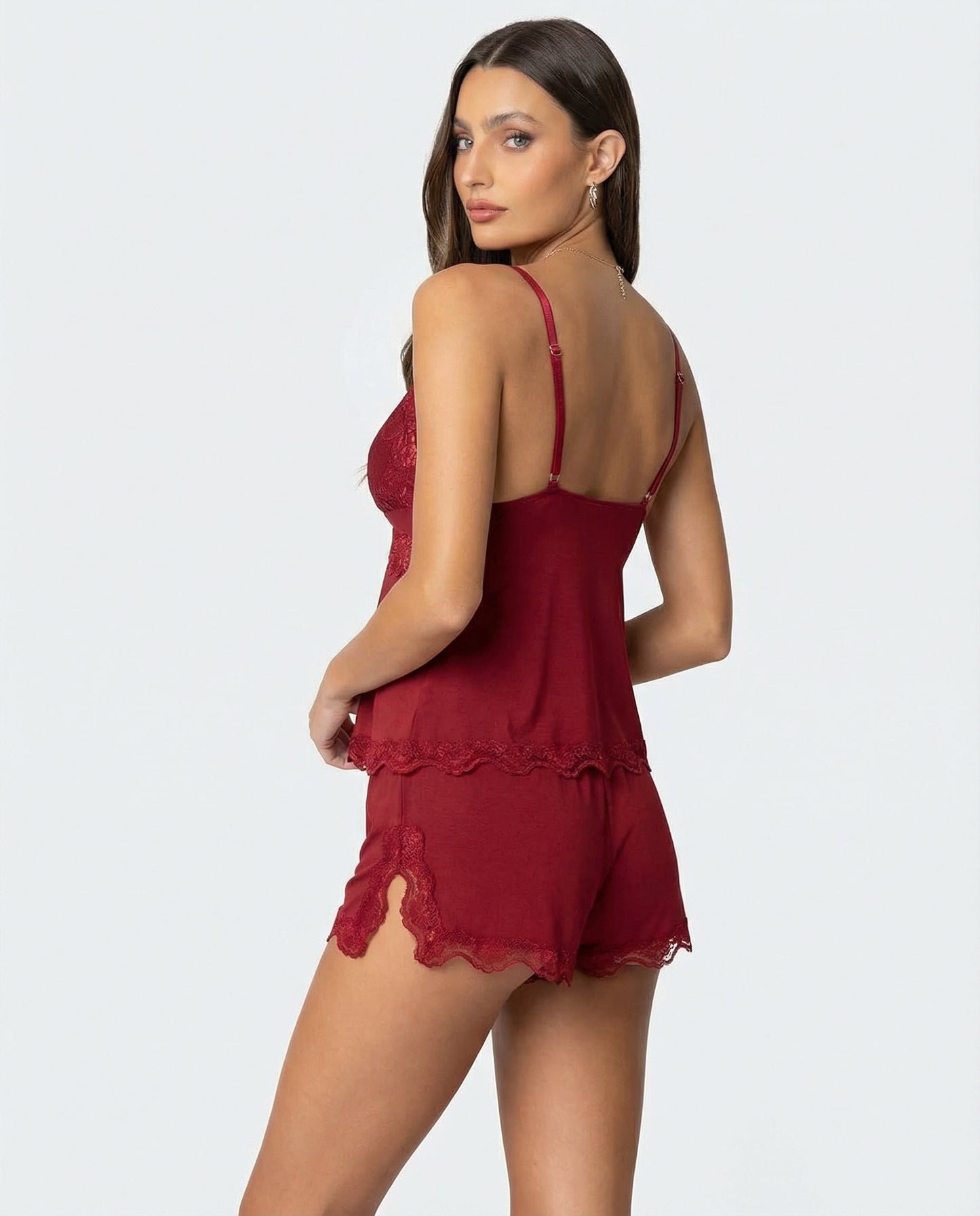 Conjunto de encaje Midnight Kiss